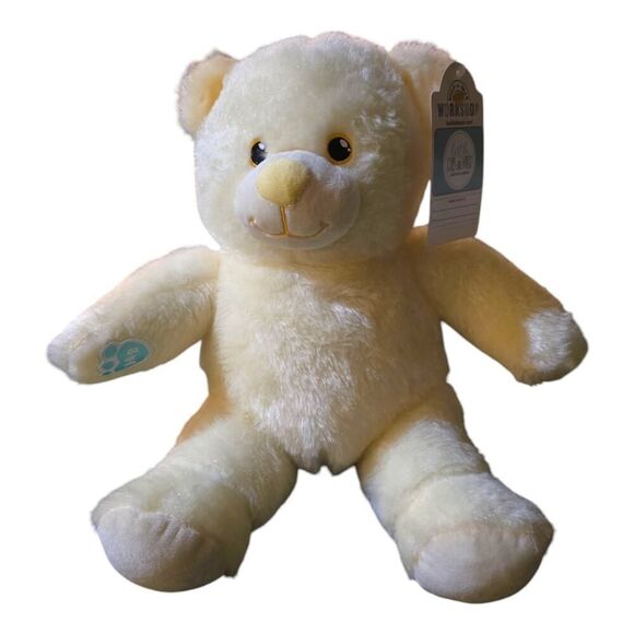 Build a Bear Yellow Baby Bear BAB Bonus Club Stuffed Plush NOS